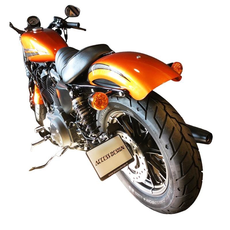 Support de plaque latéral Harley-Davidson DYNA